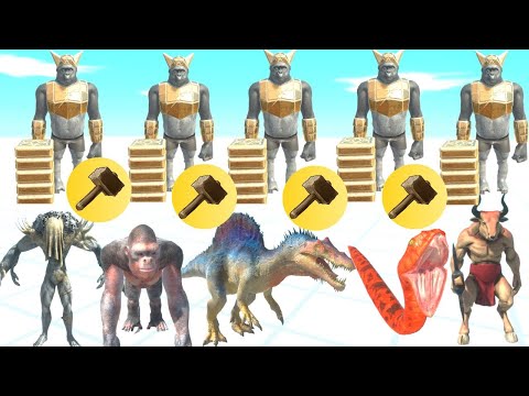 GHOR HAMMER FACE FACTIONS  - ANIMAL REVOLT BATTLE SIMULATOR