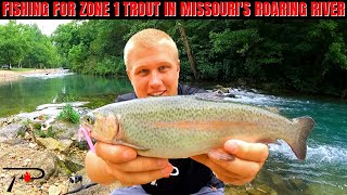 The Most Heavily Stocked: Trout Fishing Roaring River Zone 1