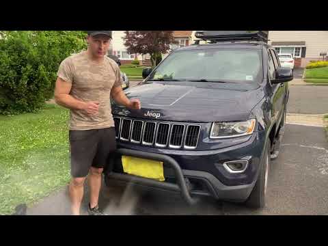 How To Install Bull Bar Grille Guard 2011-21 Jeep Grand Cherokee / 11-13 Durango (full steps)