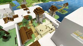 マイクラ　村人の1日