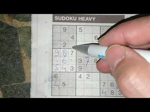 Solve this Hard / Heavy Sudoku puzzle in no time (with a PDF file) 04-05-2019 part 2 of 2