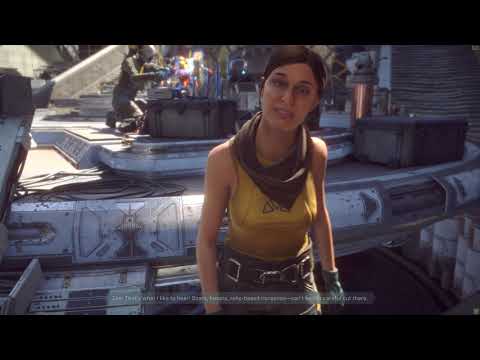 Anthem PC (HDR) demo gameplay part 1 | exploring Tarsis hub area 1440p Ultra output/captured as 4K