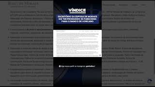 Escritório de esposa de Moraes produziu pareceres para o Banco Master