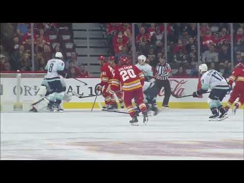 Chris Tanev 1-0 Goal vs Seattle Kraken | October 3rd 2022 | Calgary Flames Preseason