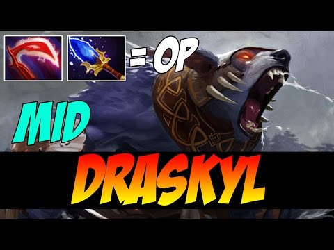 Desolator And Aghanim's = OP - Draskyl Plays URSA MID - Dota 2
