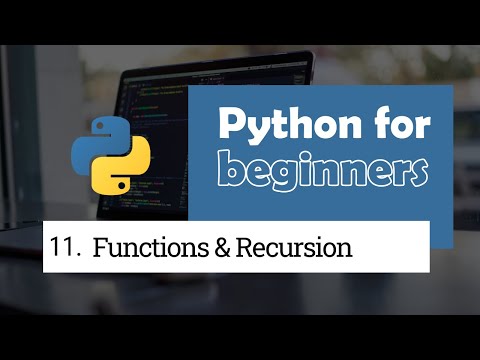 11 Functions Recursion And Lambda Functions Python For Beginners
