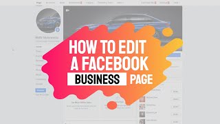 How To Edit A Facebook Business Page [Step-By-Step Guide]