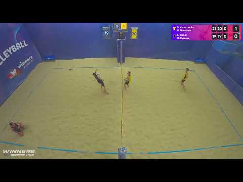 09:20 D.Kharchenko / M.Horobets -A.Fudar / M.Kyselov | Winners Beach Volleyball