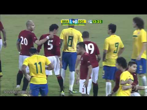 Gols - Egito 0 x 2 Brasil - Amistoso Internacional - Globo HD