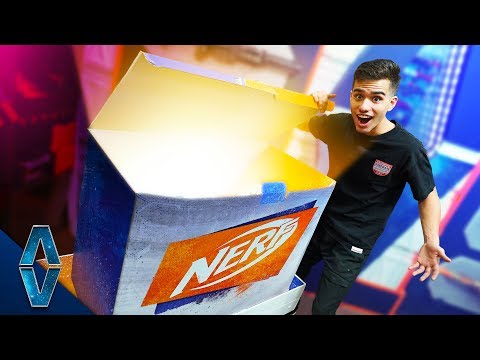 Unboxing A GIANT NERF Mystery Box!! Video