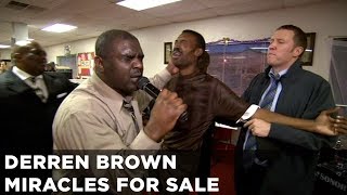 Derren Brown Witnesses A Faith Healing