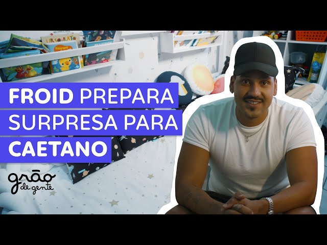 FROID ESCOLHE TENDÊNCIA LÚDICA PARA QUARTO DE CAETANO