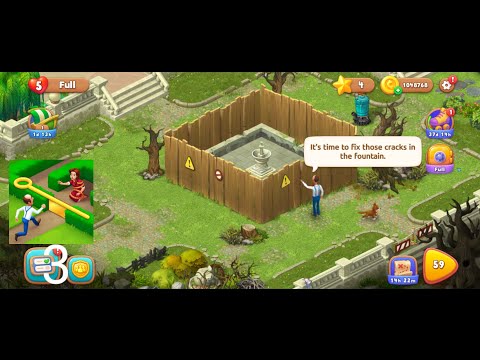 Gardenscapes Part 3 Gameplay Walkthrough Unlimited Coins IOS Android