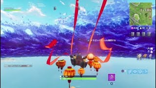 [Fortnite]最速で逃走する男(ソロスク)
