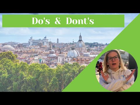 👍 DOs and 👎🏻 DONTs Tipps für Rom