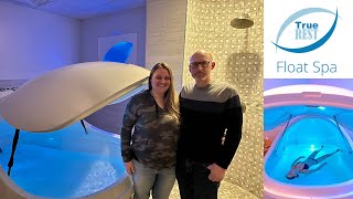 TRUE REST FLOAT SPA HONEST REVIEW | Our first time in a sensory deprivation tank! | Wexford, PA