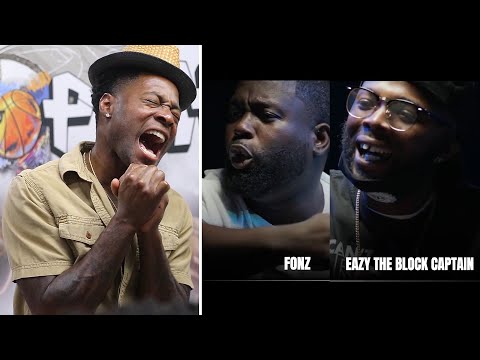 FONZ vs EAZY THE BLOCK CAPTAIN Was A F$*K!%& MOVIE!! SMACK/URL #UltimateMadness 🔥🔥 BATTLE! REACTION