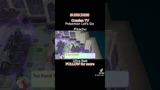338 Pokemon Let's Go Pikachu - Ultra Ball l @cruziantv9451