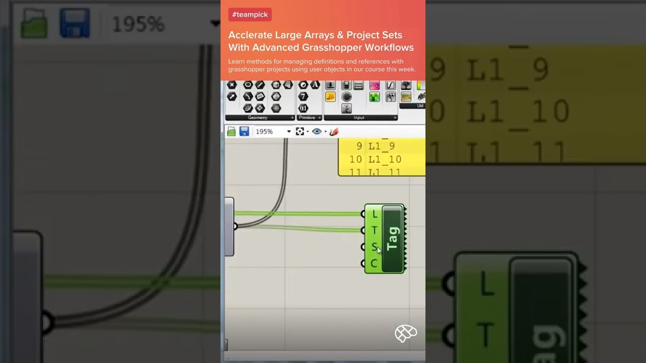How To Work With Arrays & User Objects In Grasshopper #parametricdesign