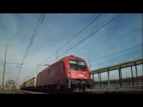 E190.001 Taurus rossa OBB sul MRS 55315 in transito a Torricola