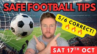 Saturday Football Betting Tips & Predictions | 4 Goal Fest Tips (Sat 17th Octobe