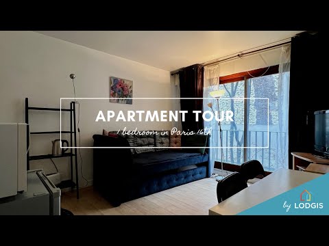 Apartment Tour // Furnished  24m2 in Paris – Ref : 1168455