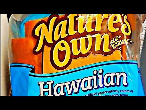 NATURE'S OWN HAWAIIAN BREAD REVIEW! #review #foodreview