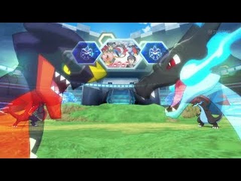 Pokémon XY&Z Mega Charizard X Vs Mega Garchomp【AMV】