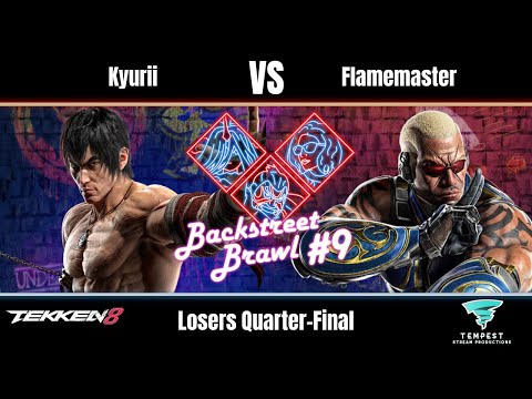 Kyurii (Law) vs Flamemaster (Raven) - Tekken 8 Losers Quarterfinals - Backstreet Brawl #9