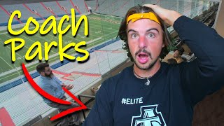 I Spent a Game in the Coaches Booth! (It was CRAZY)