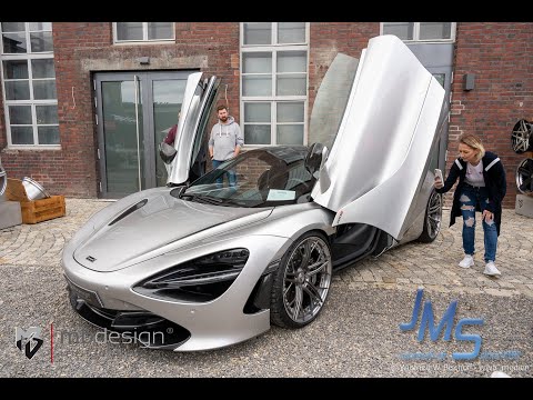 Sportscar Mc Laren 720S mit 3-teiligen Schmiedefelgen by @mbdesignwheels