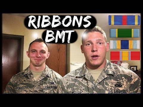 AIR FORCE BASIC TRAINING - All Ribbons Discussed