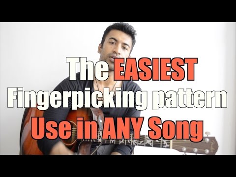 The EASIEST Fingerpicking pattern - USE IN ANY SONG Video