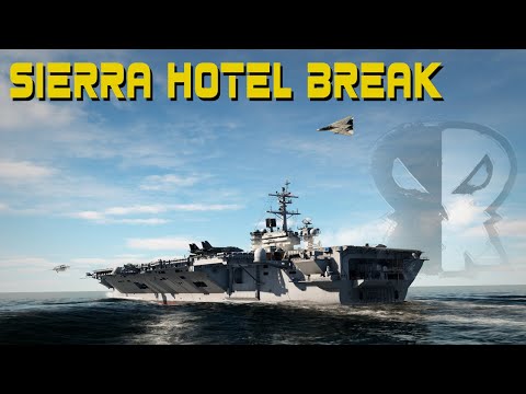 Sierra Hotel Break - DCS: F-14A Tomcat Landing