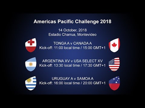 It's Argentina XV v USA Select XV on the final day of the World Rugby Americas Pacific Challenge