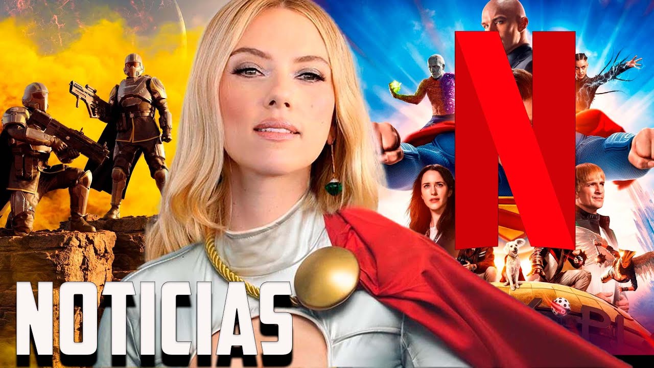 Netflix ahora es dueño de Warner y DC, Scarlett Johansson llega a DC studios, Helldivers al cine