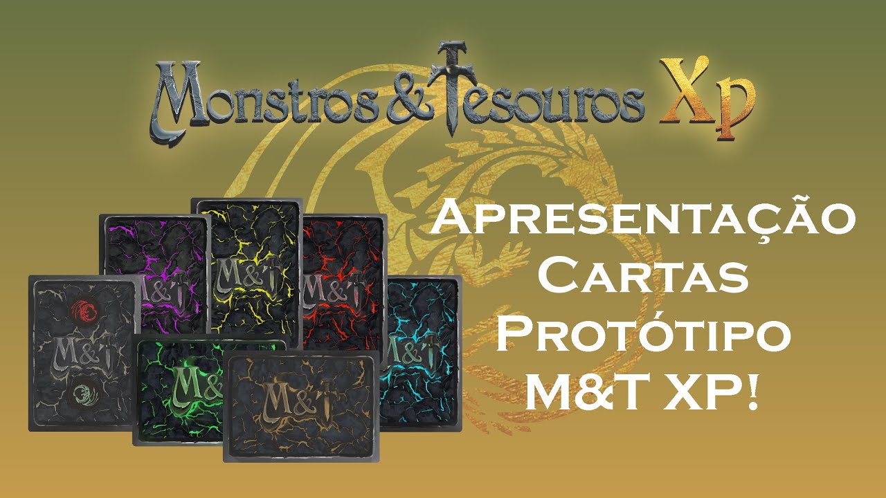 Apresentação das Cartas protótipo da Expansão M&T-XP!