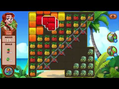 Lost Island Blast Adventure Level 2189 NO BOOSTERS - A S GAMING ✔️