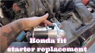 2015 Honda Fit Starter replacement