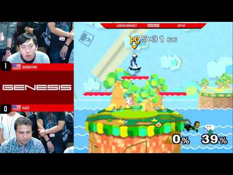 GENESIS 5 SSBM - Darkatma vs Kage - Melee Top 64 Singles