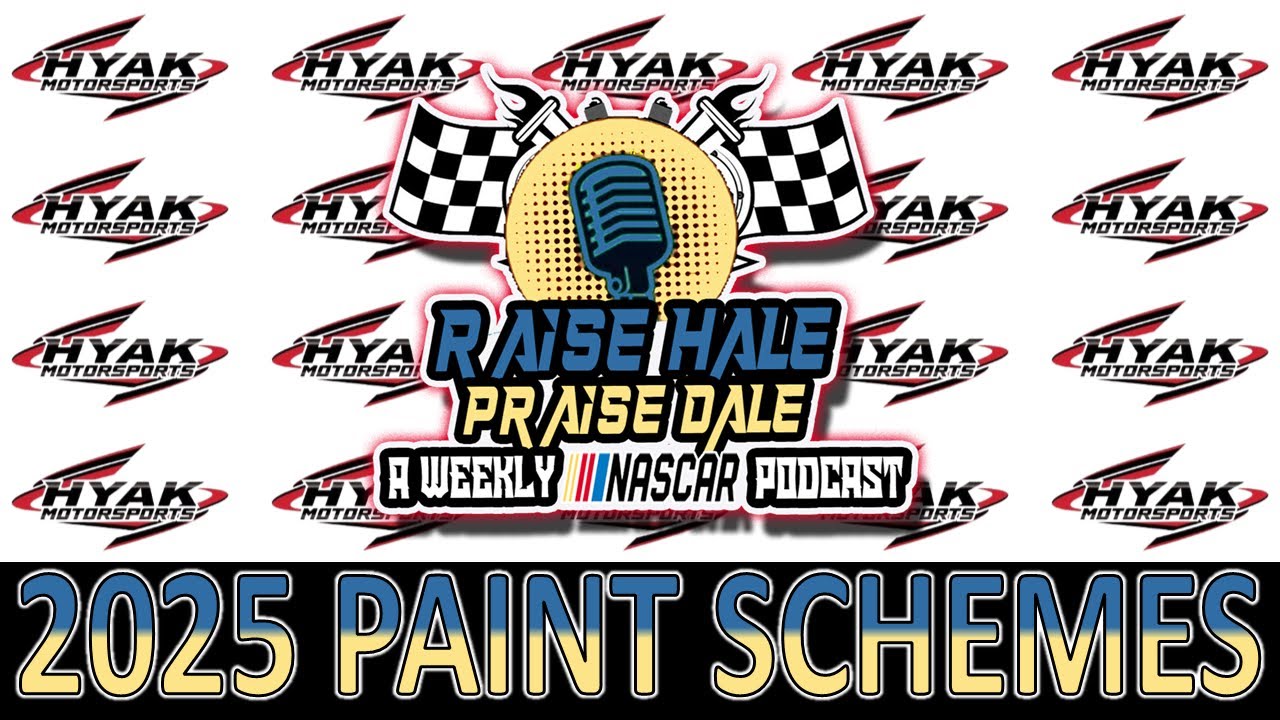 All 2025 NASCAR Cup Series Paint Schemes – Hyak Motorsports