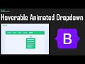 Bootstrap 4 Menu Animation