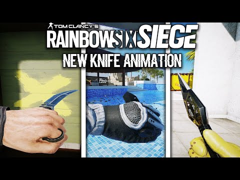 NEW MELEE And KNIFE Animations In YEAR 7 Operation DEMON VEIL - Rainbow Six Siege