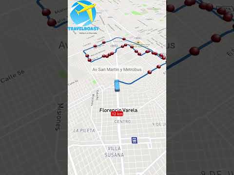 Recorrido De La Línea 507 #buenosaires #florenciovarela #recorrido #linea507