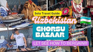 #5 Uzbekistan Food and Souvenirs at the Oldest Market Chorsu Bazaar #uzbekistantravel