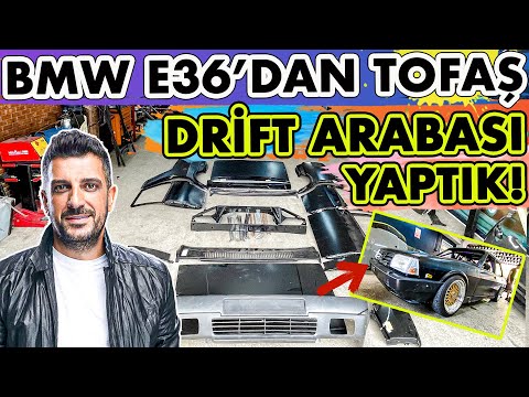 BMW E36'dan 500 Beygirlik Tofaş Drift Arabası Yaptık!