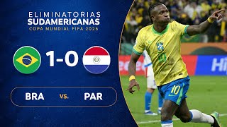 Highlight Brasil Vs Paraguay (1-0) Kualifikasi Piala Dunia 2026, Skuad Ancelotti Raih Tiket Pildun