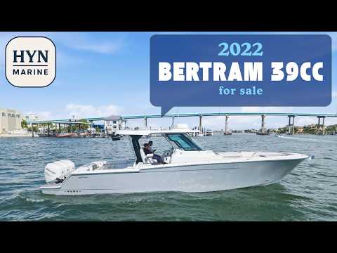 2022 Bertram 39 CC Video