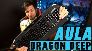 AULA Dragon Deep Waterproof Gaming Keyboard (6948391231167) - відео 3