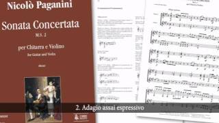 Nicolò Paganini - Sonata concertata MS 2 - II Adagio assai espressivo